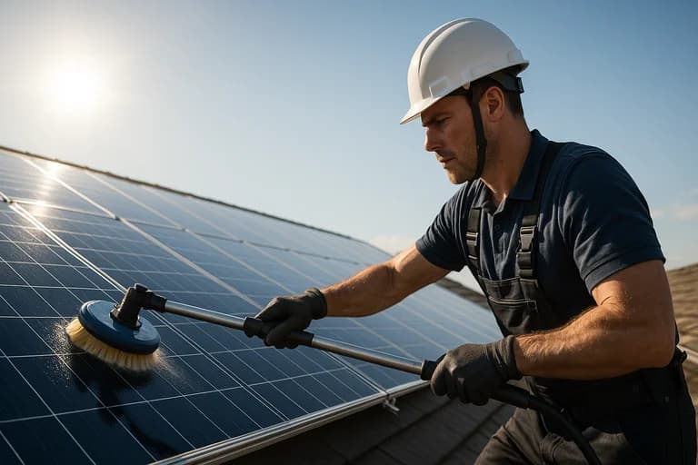 Projet : Entretien annuel de panneaux solaires (Résidence – Strassen)