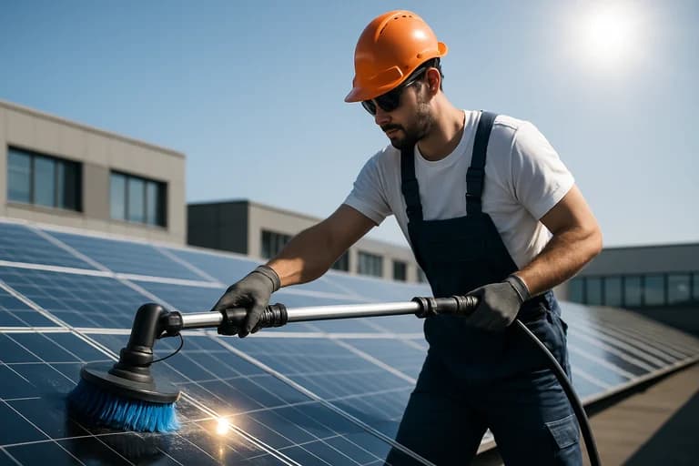 Entretien des panneaux solaires à Luxembourg