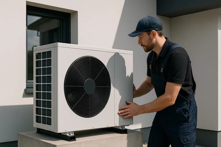Pompe à chaleur installée au Luxembourg